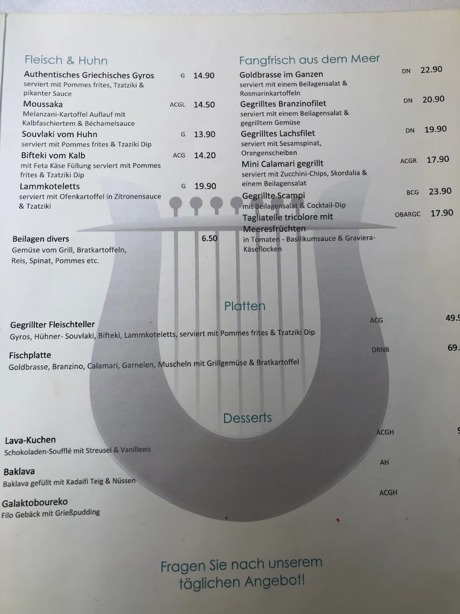 Speisekarte photo 8