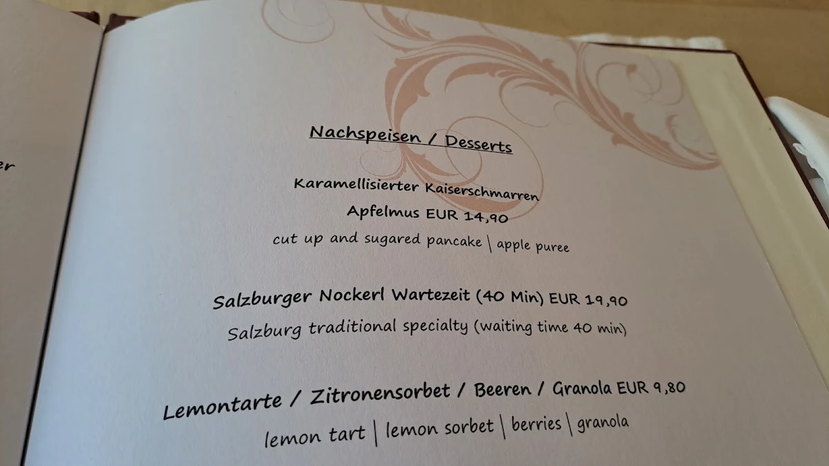 Speisekarte photo 2