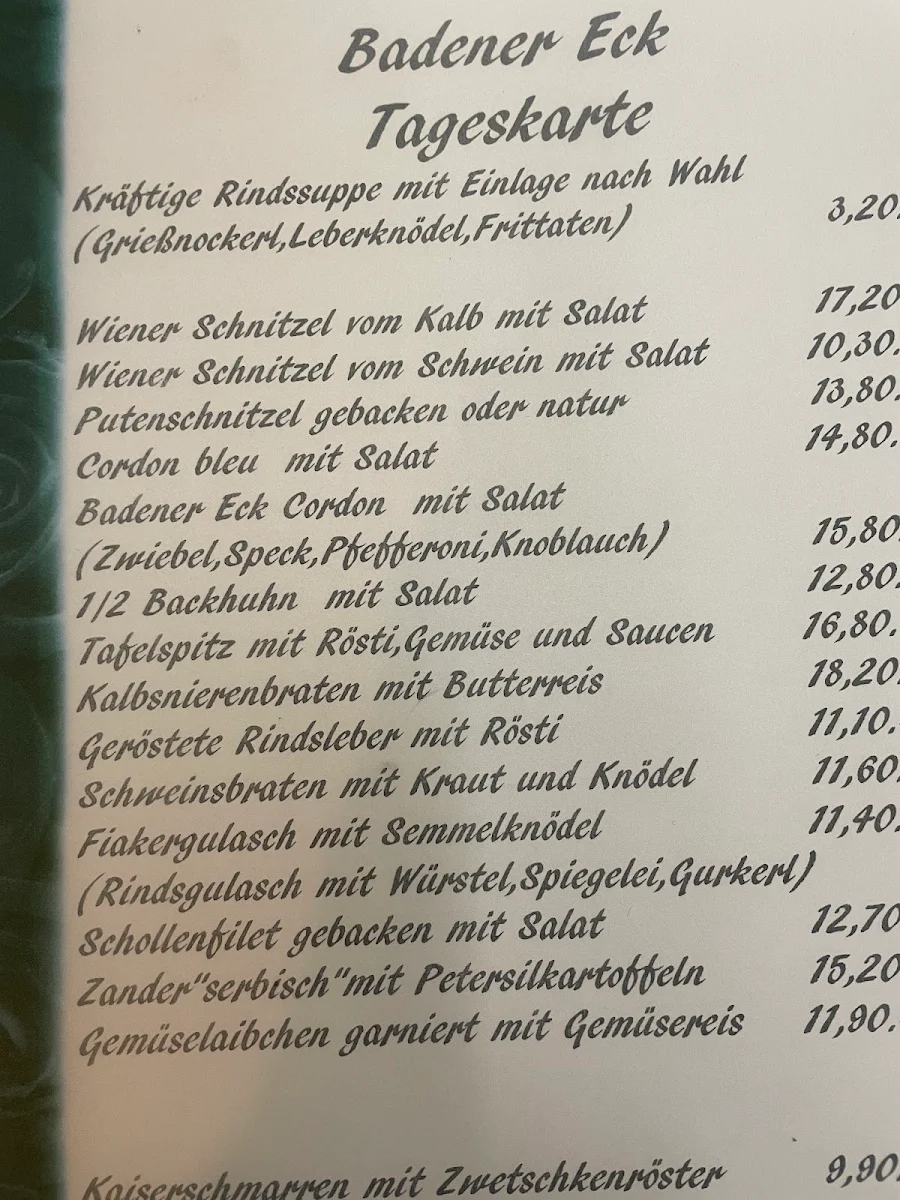 Speisekarte photo 5