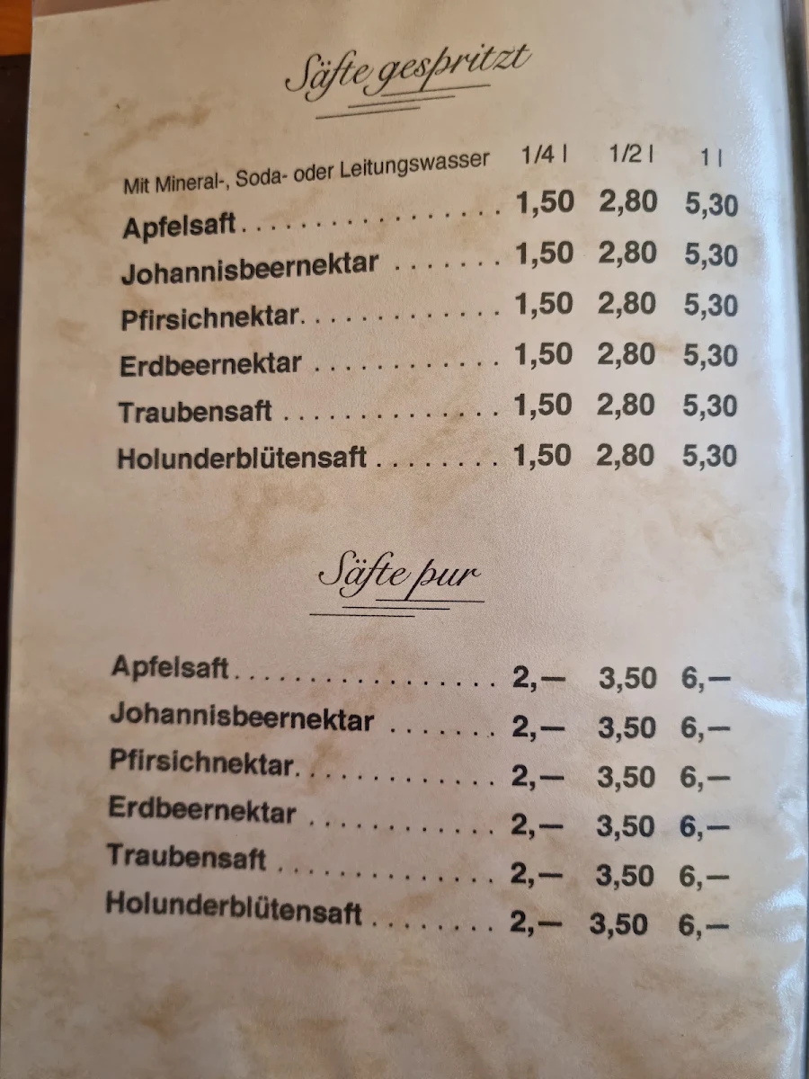 Speisekarte photo 1