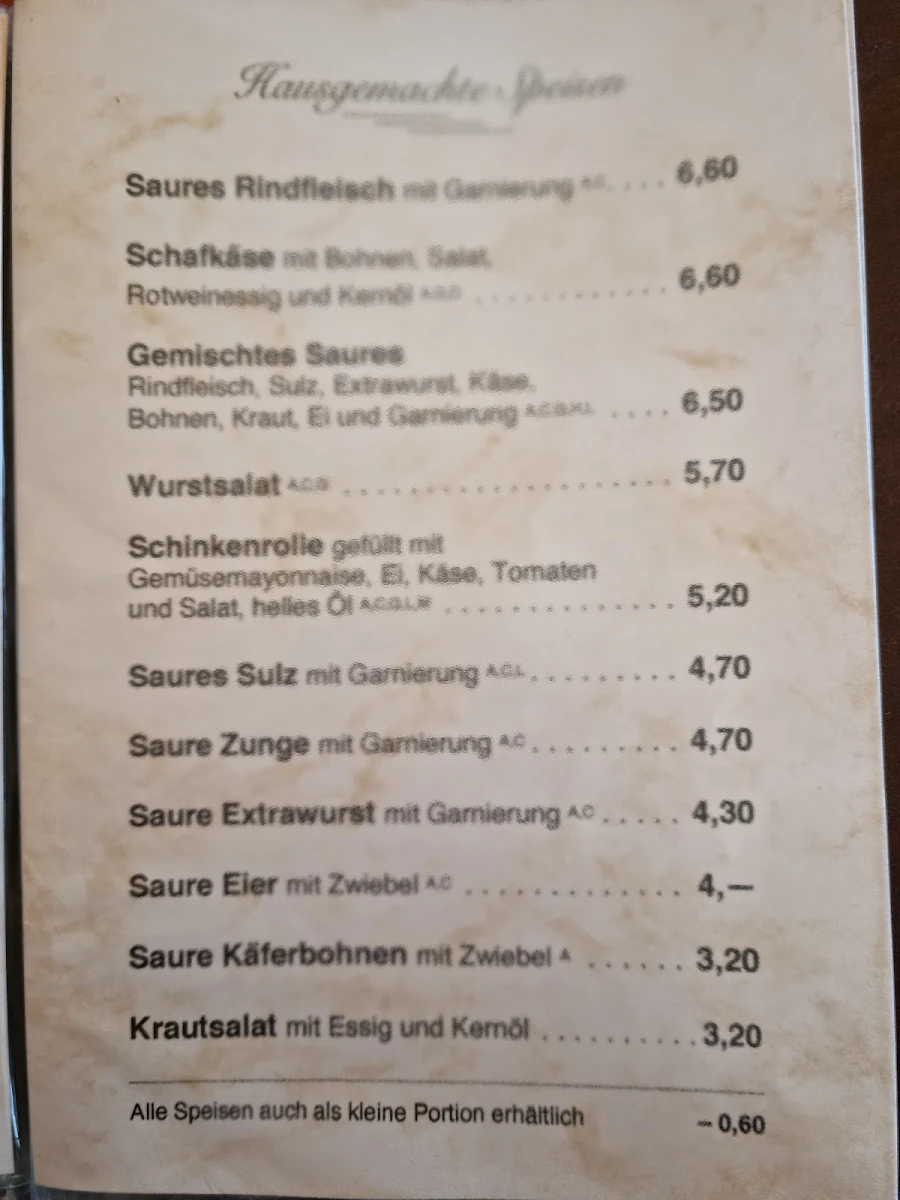 Speisekarte photo 3