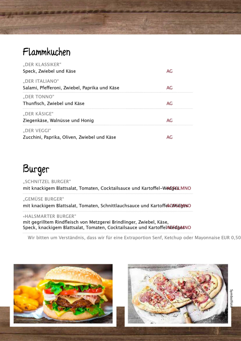 Speisekarte photo 4