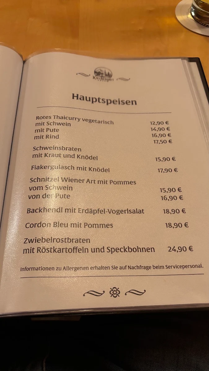 Speisekarte photo 1