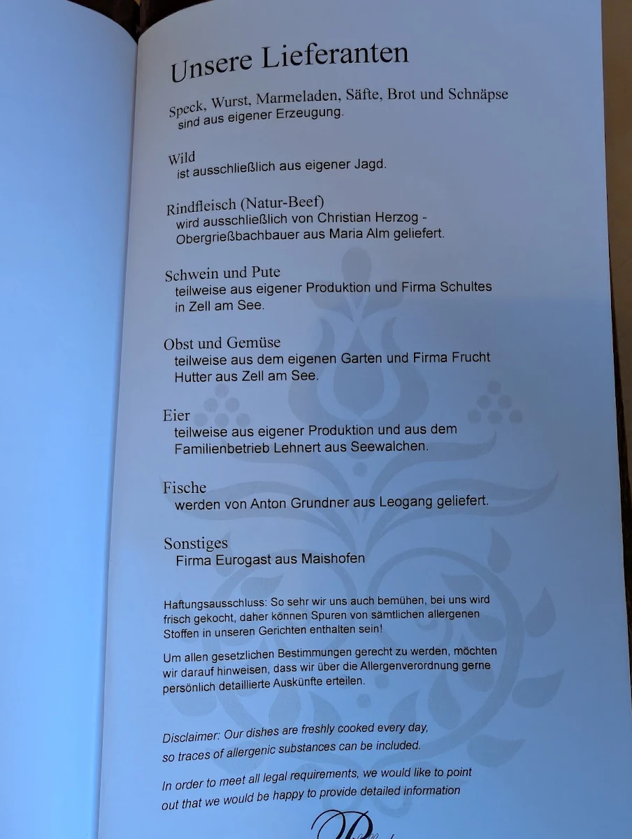 Speisekarte photo 3