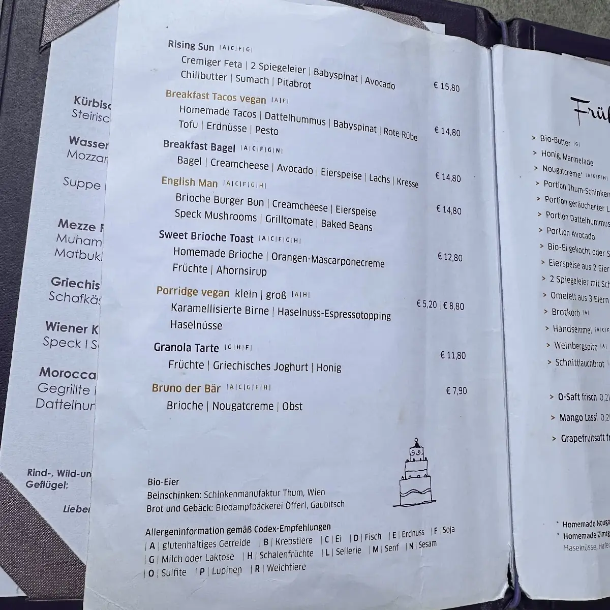 Speisekarte photo 6