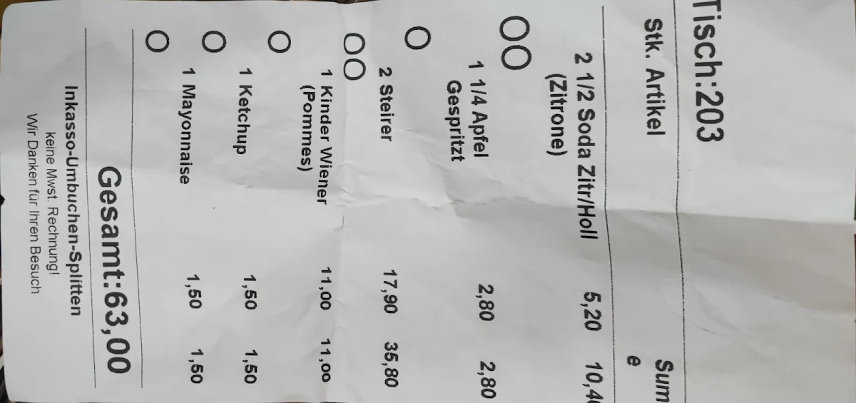 Speisekarte photo 7