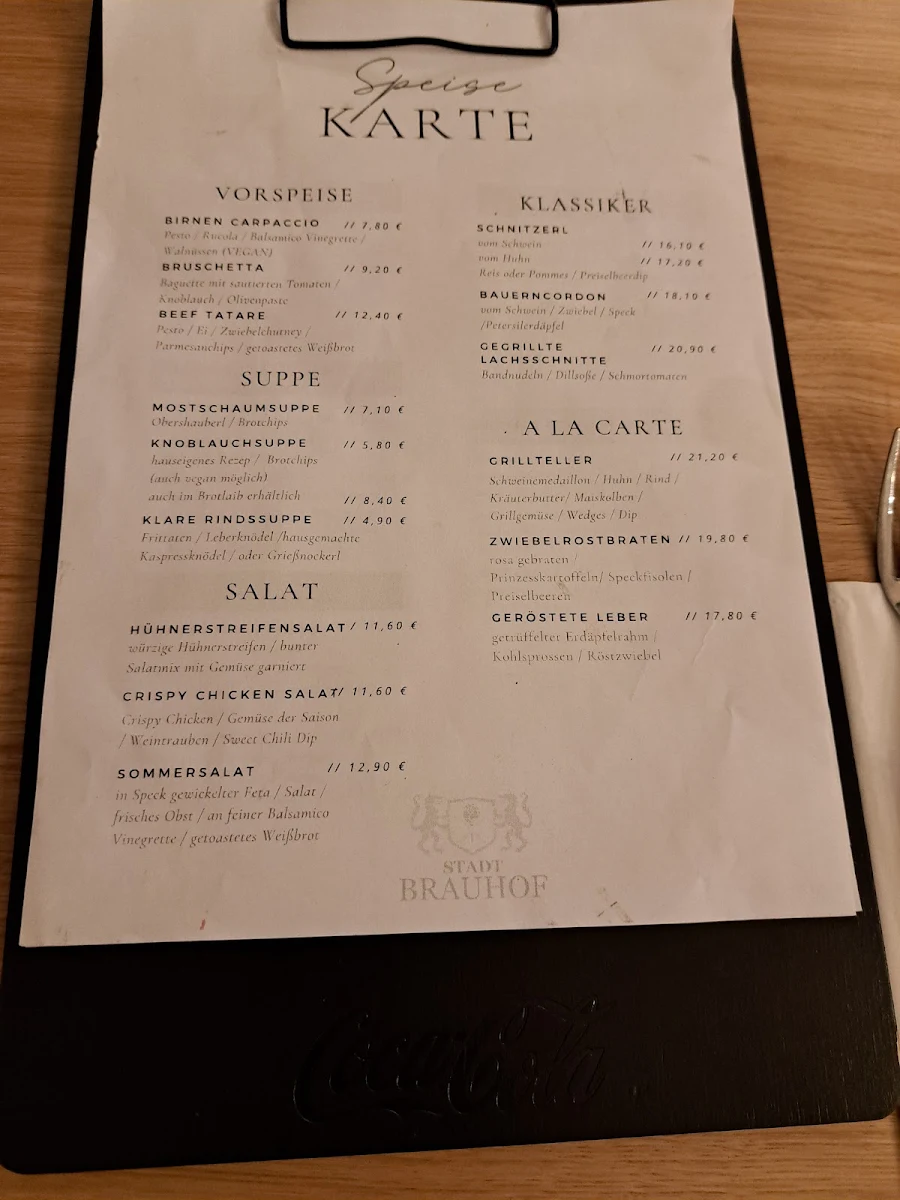 Speisekarte photo 2