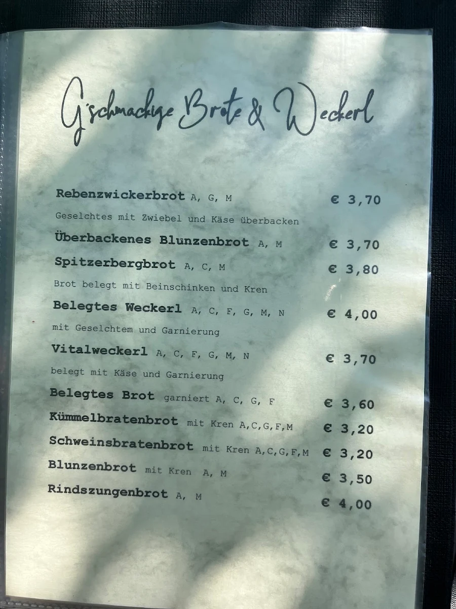 Speisekarte photo 1