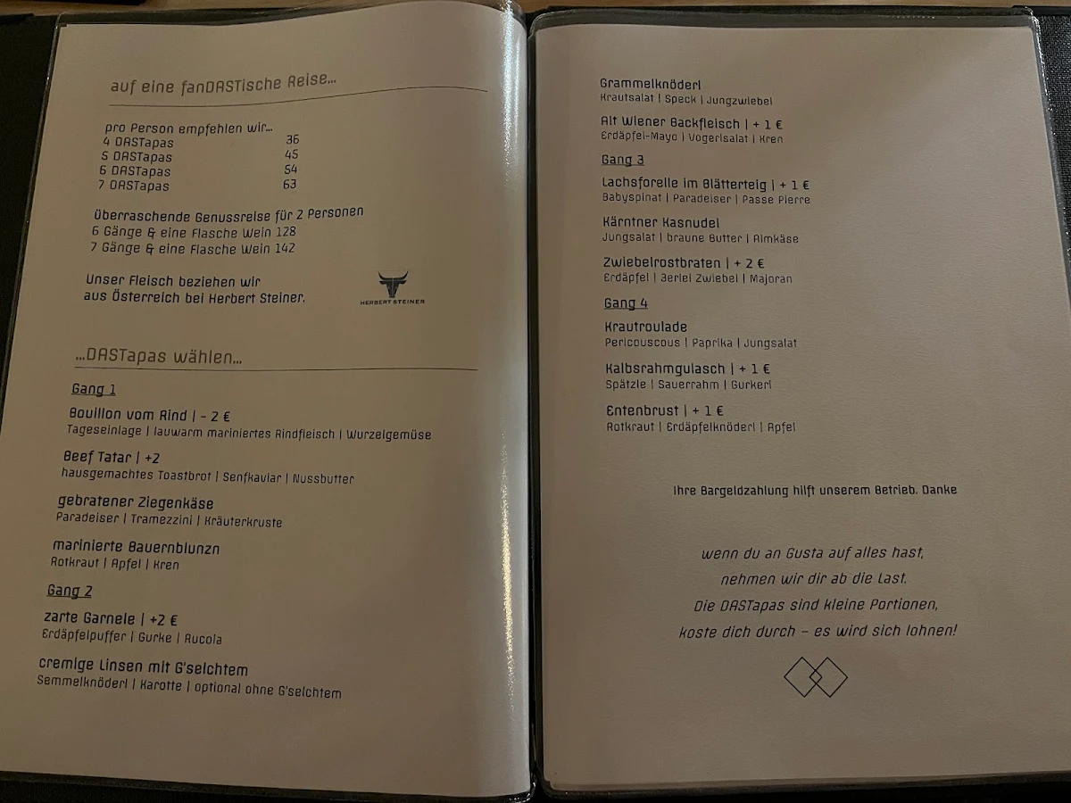 Speisekarte photo 3