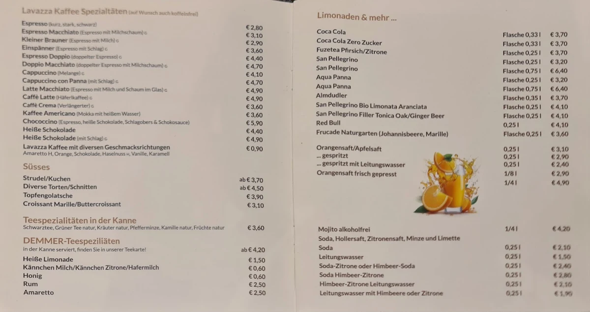 Speisekarte photo 1