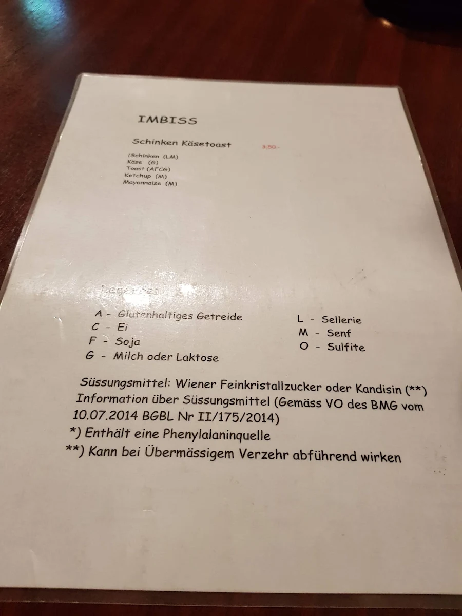 Speisekarte photo 2