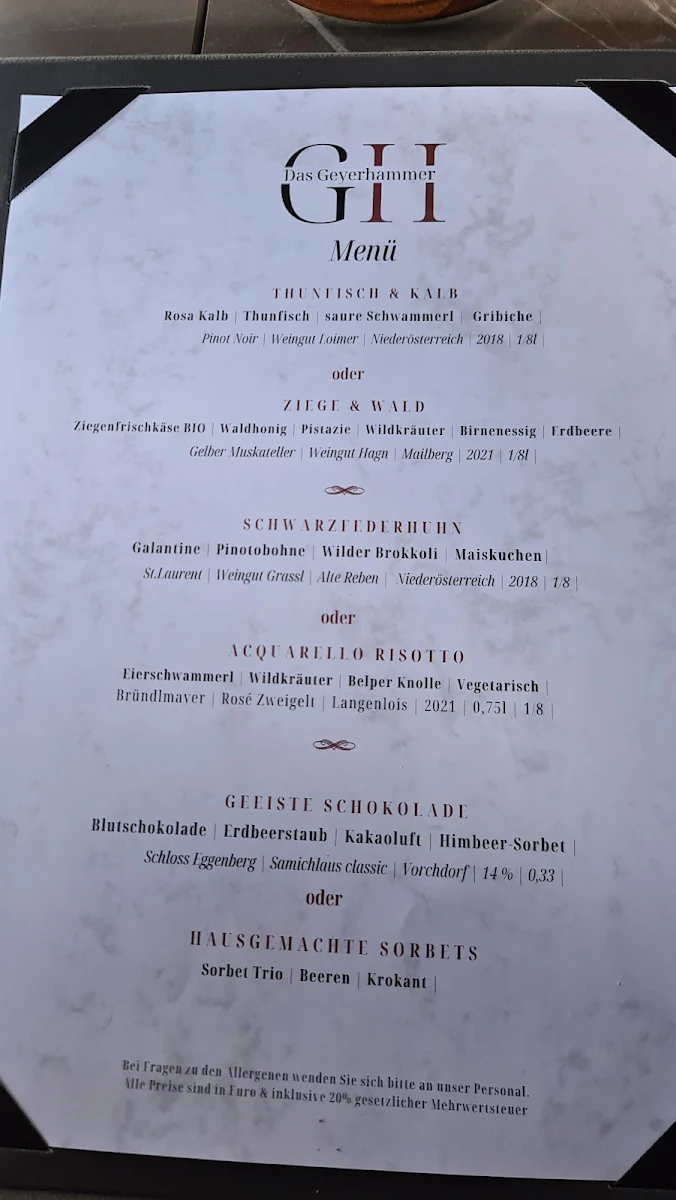 Speisekarte photo 2