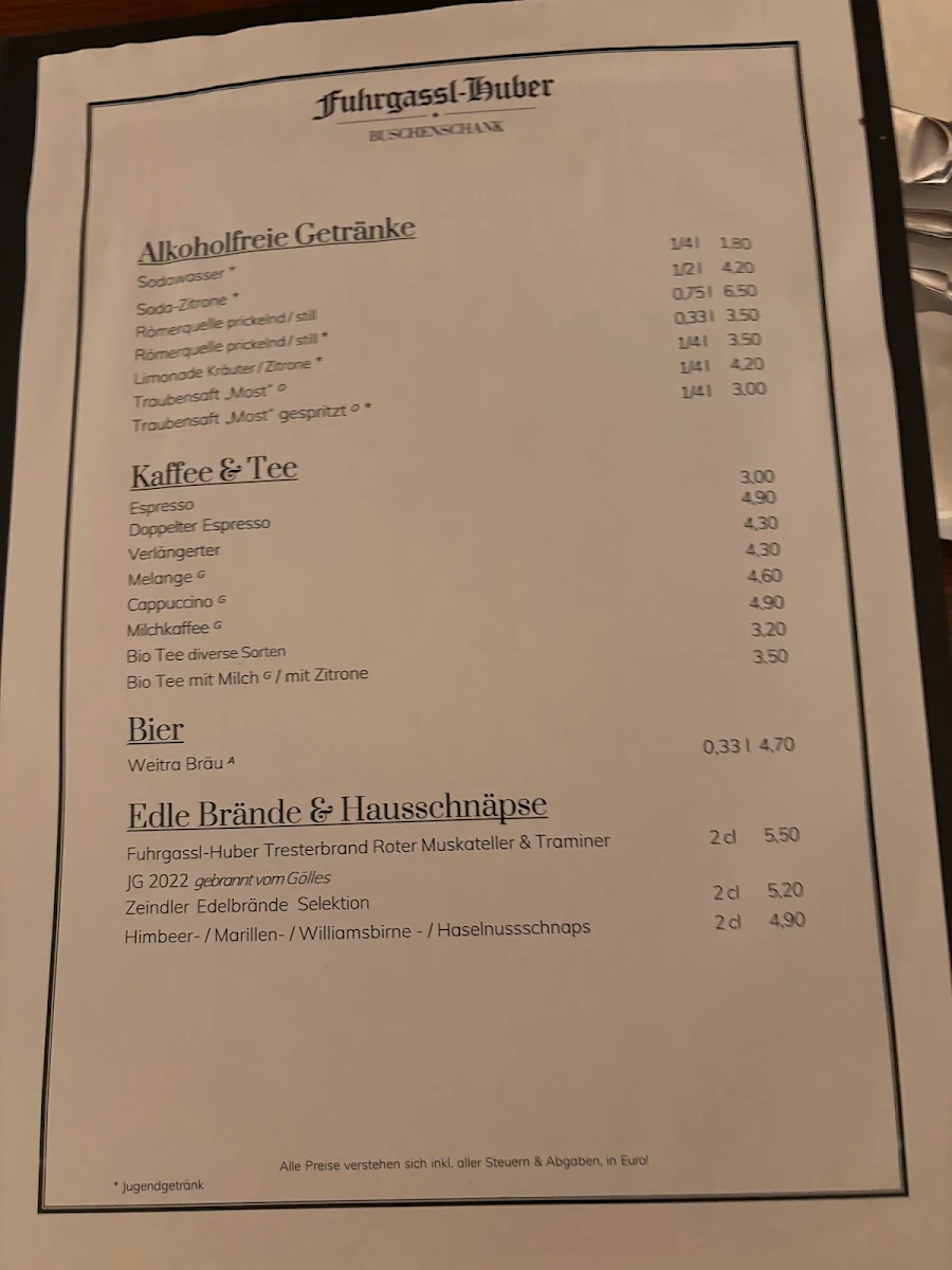 Speisekarte photo 3