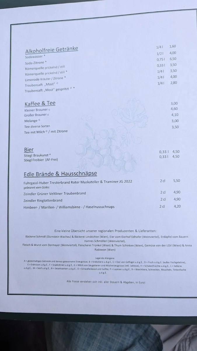 Speisekarte photo 4