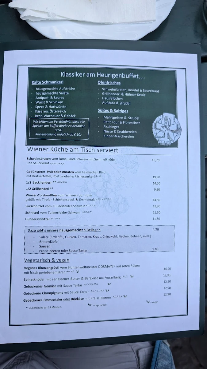 Speisekarte photo 8