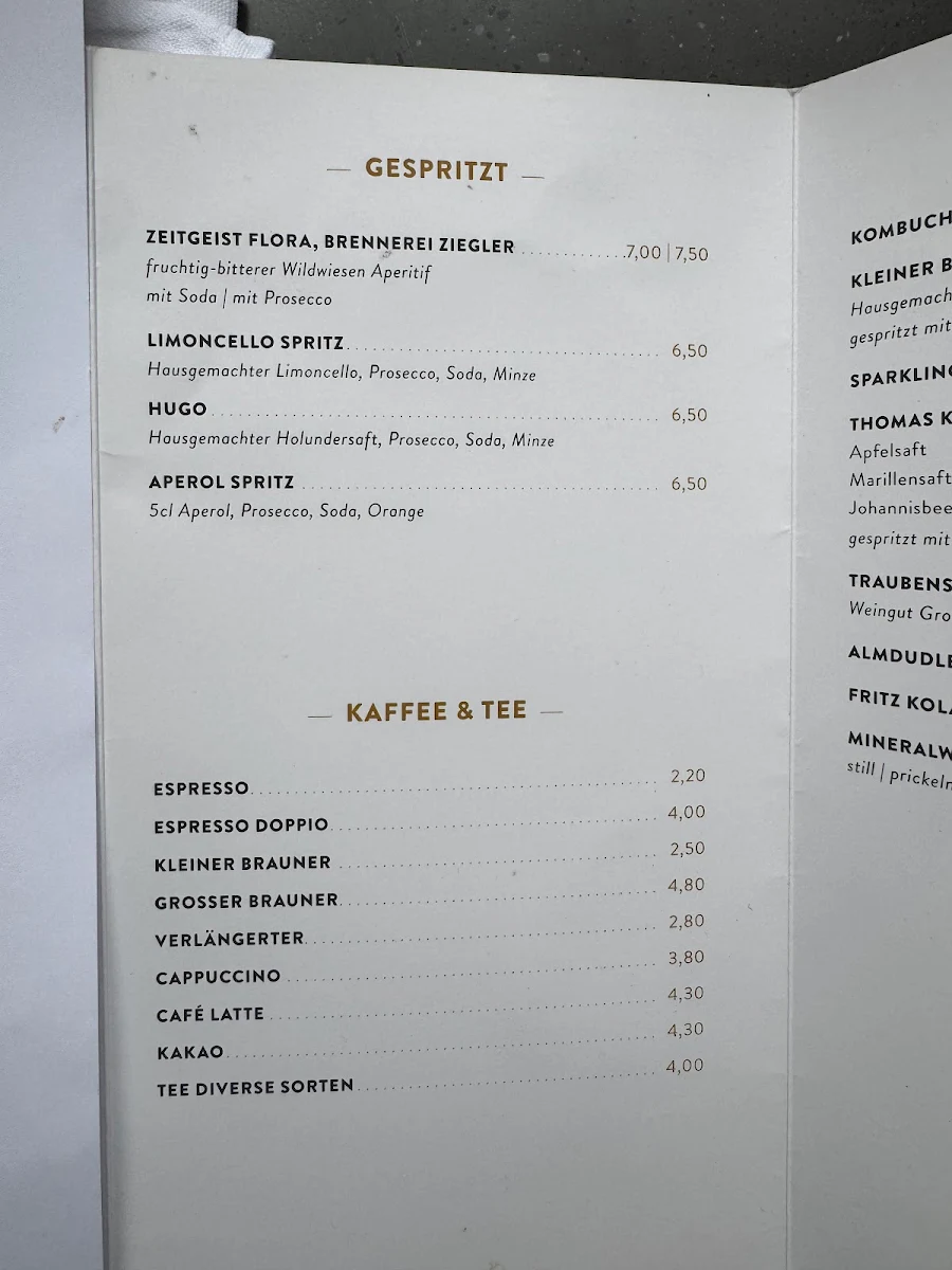 Speisekarte photo 4