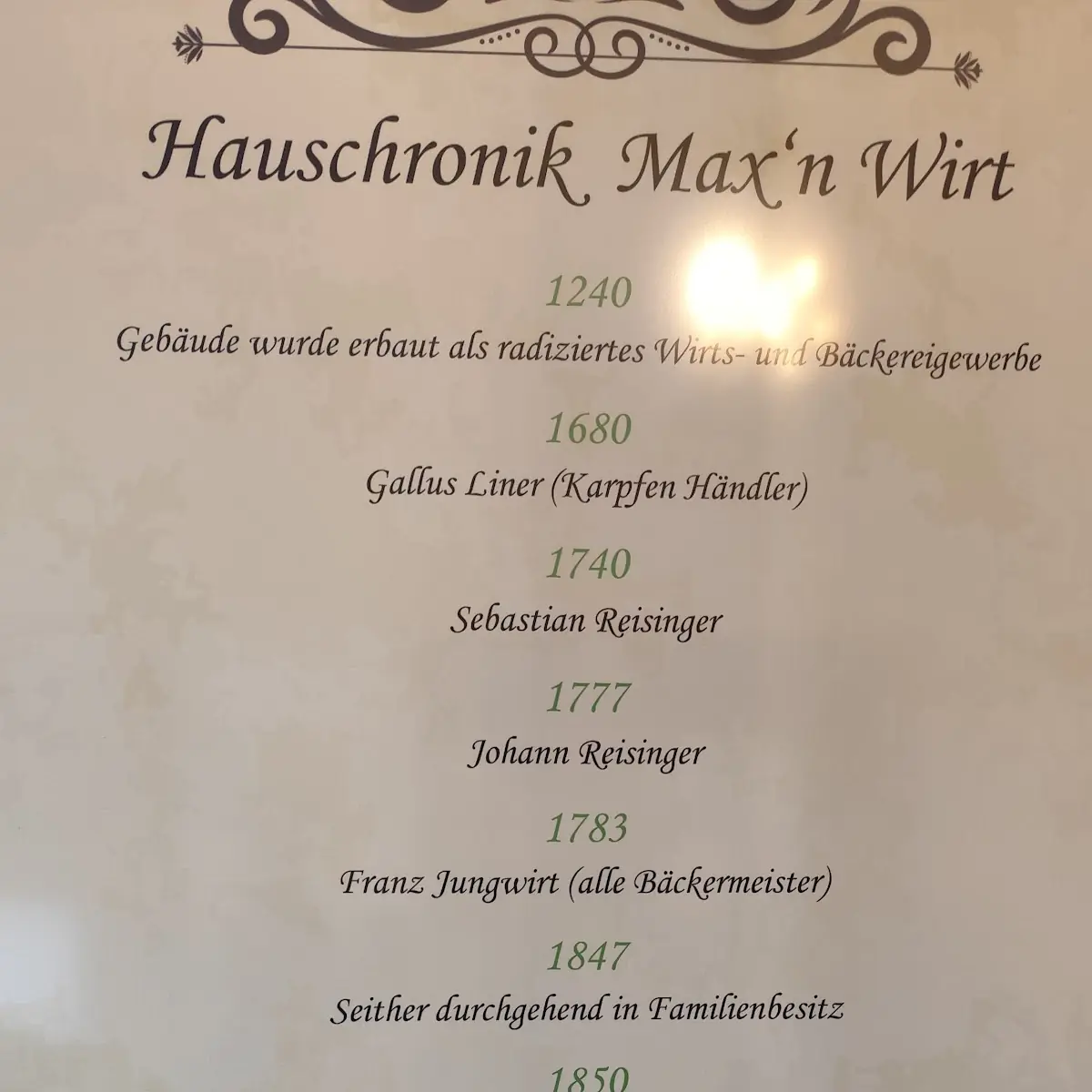 Speisekarte photo 2
