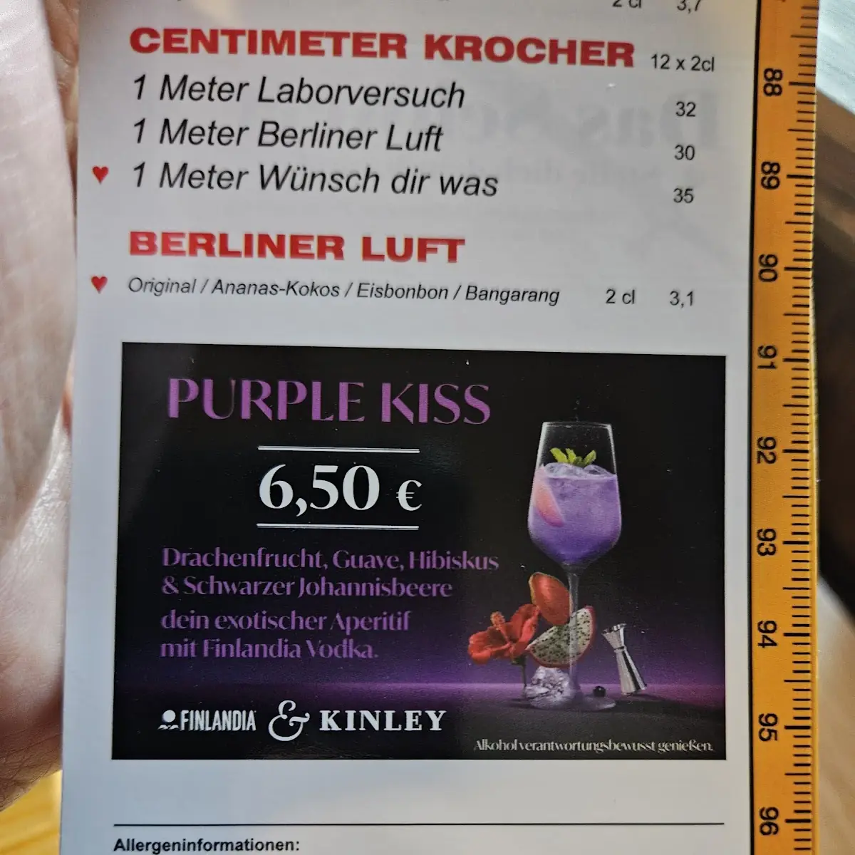 Speisekarte photo 1