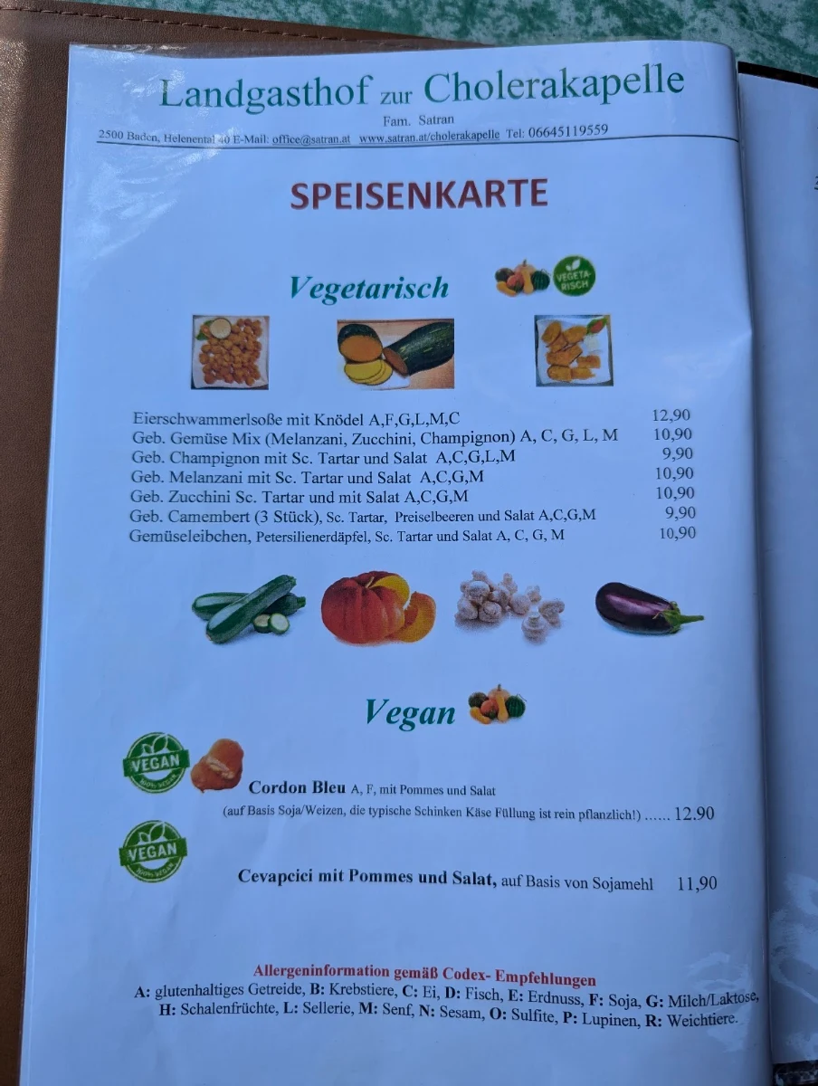 Speisekarte photo 2
