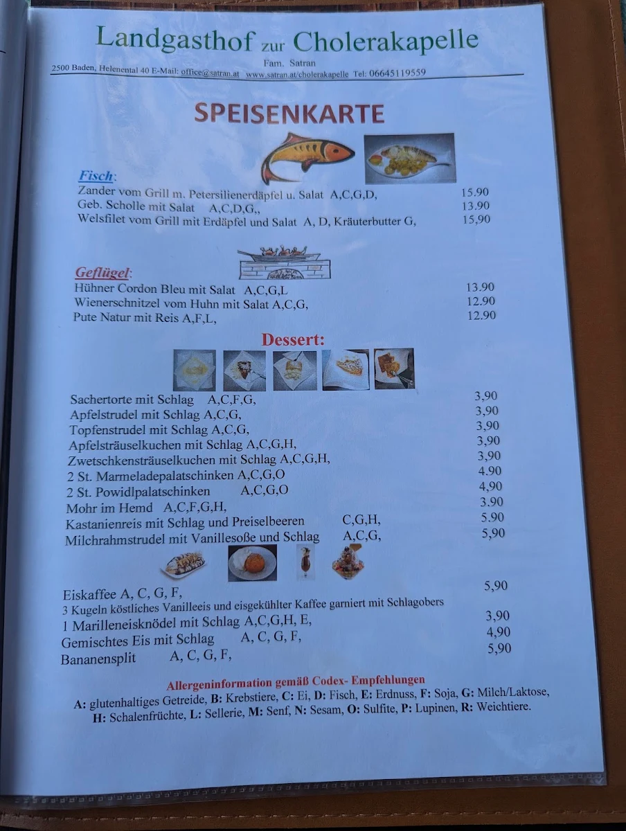 Speisekarte photo 3