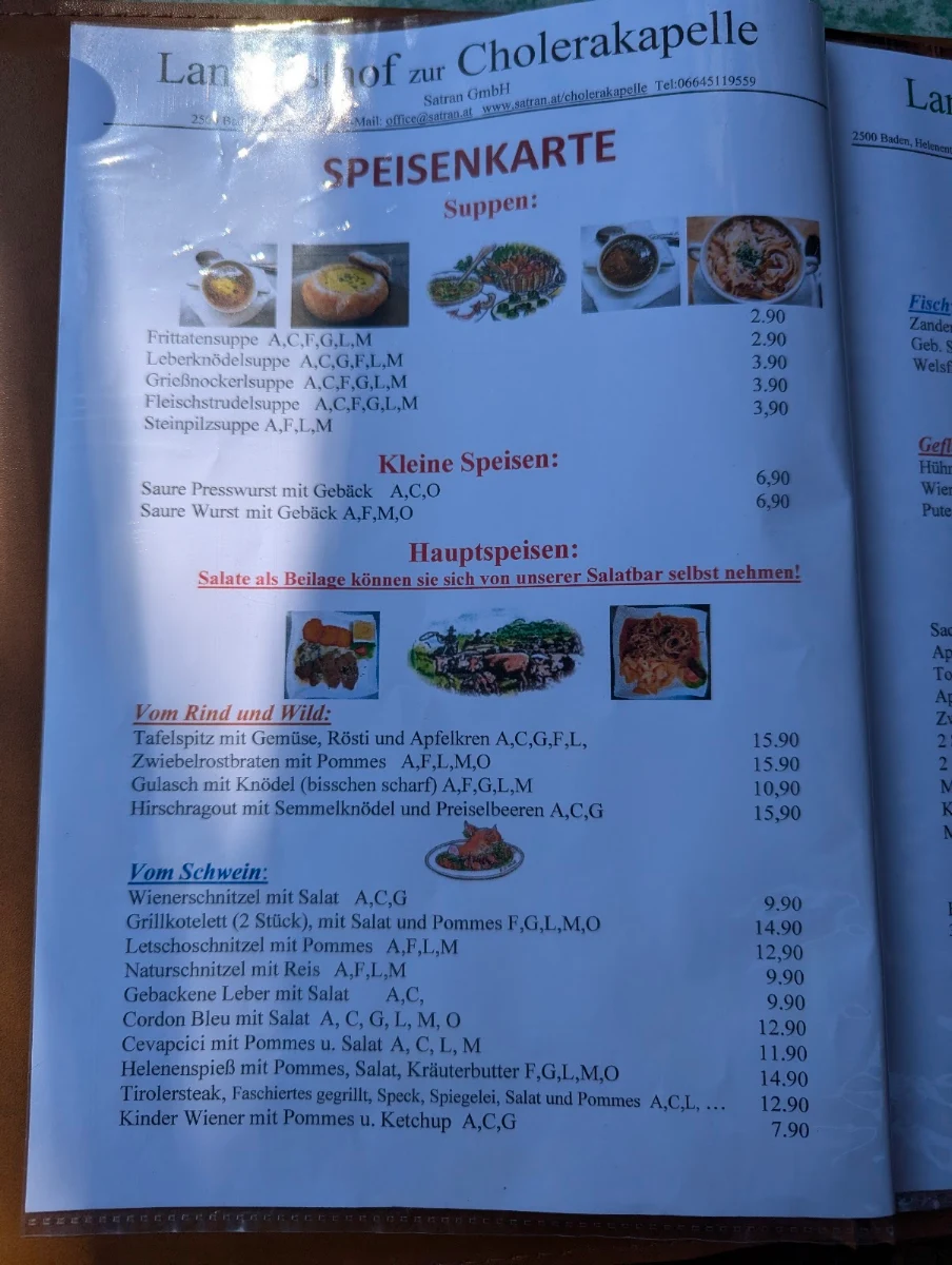 Speisekarte photo 4