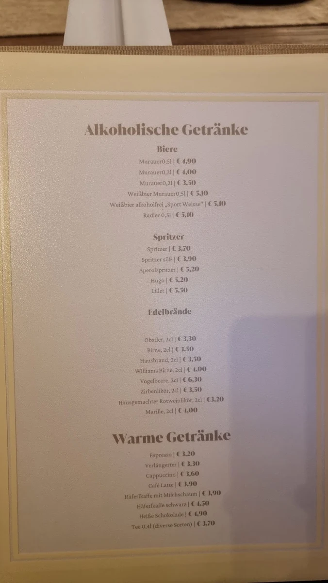 Speisekarte photo 5