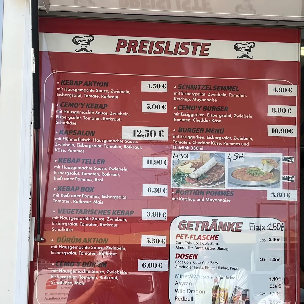 Speisekarte photo 2
