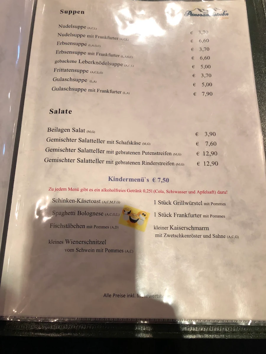 Speisekarte photo 1