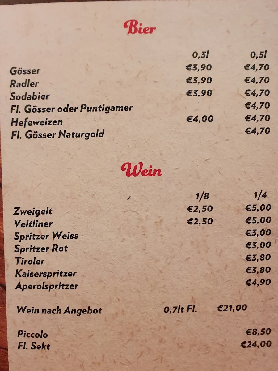 Speisekarte photo 3