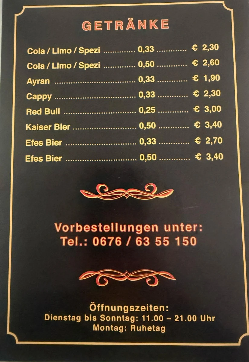 Speisekarte photo 2
