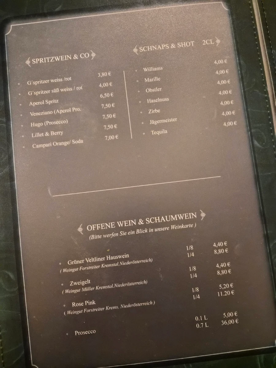 Speisekarte photo 3