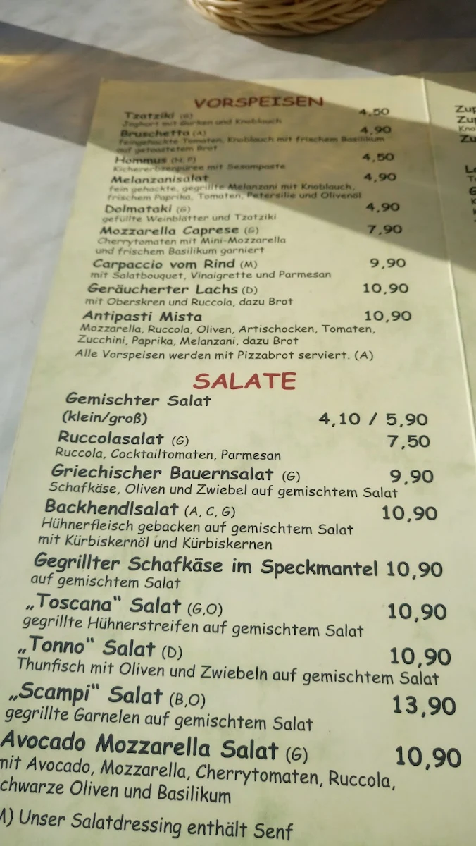 Speisekarte photo 10