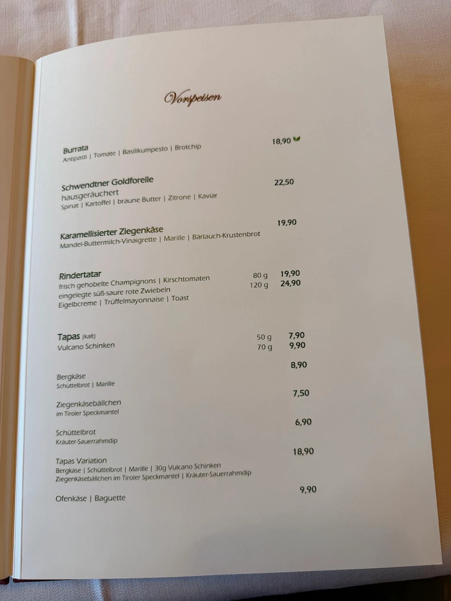 Speisekarte photo 1