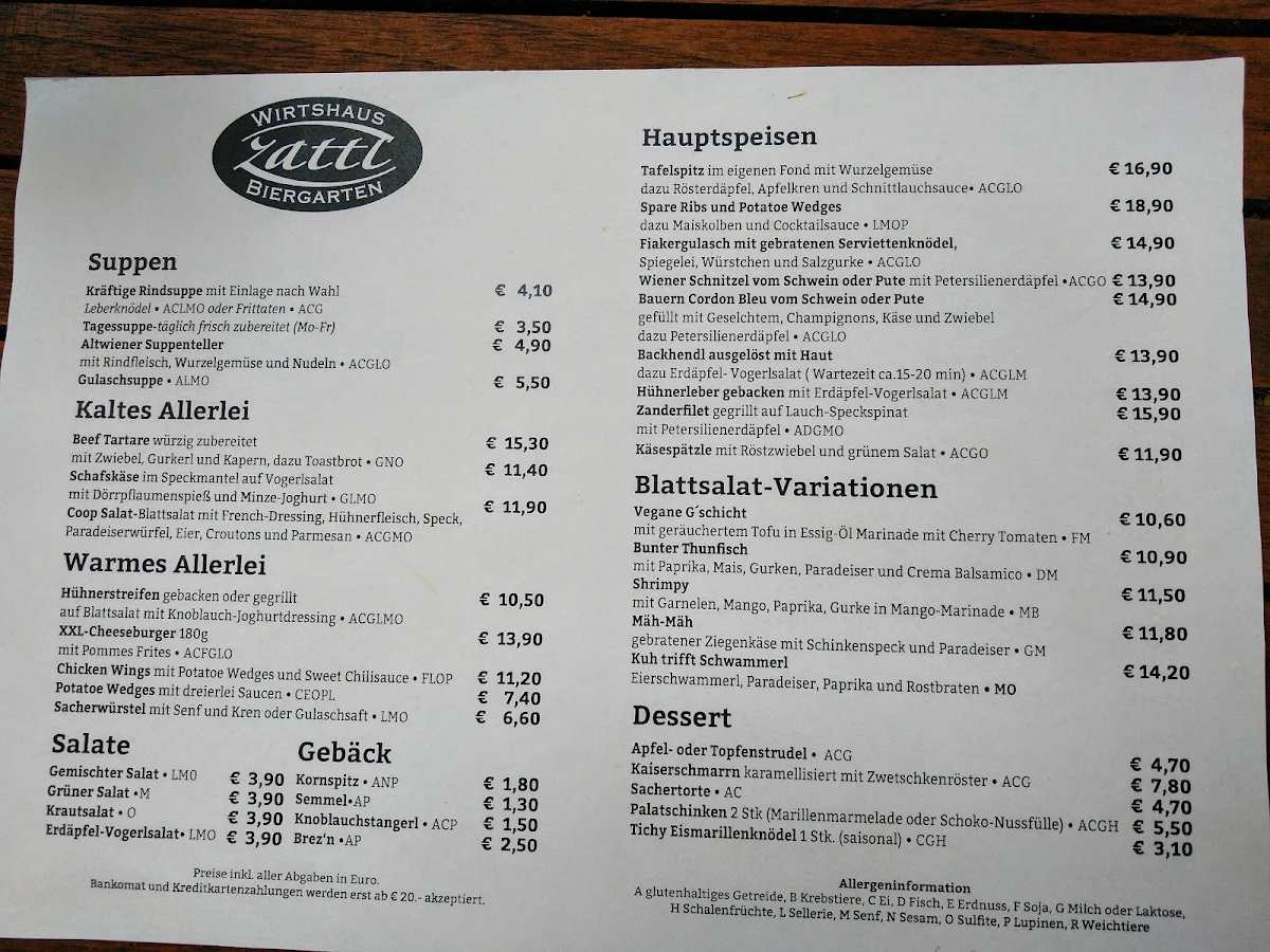 Speisekarte photo 9