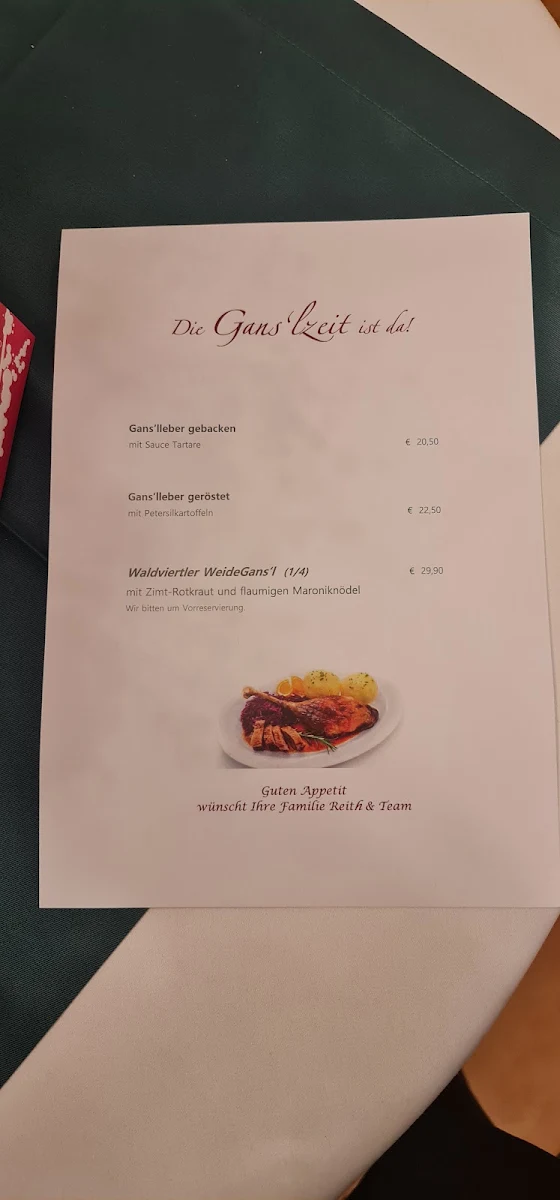 Speisekarte photo 2