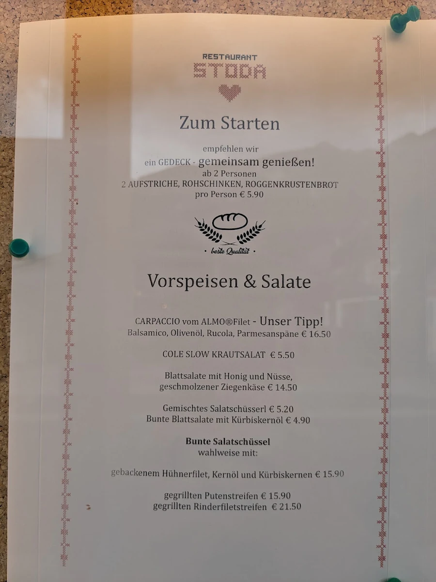 Speisekarte photo 6