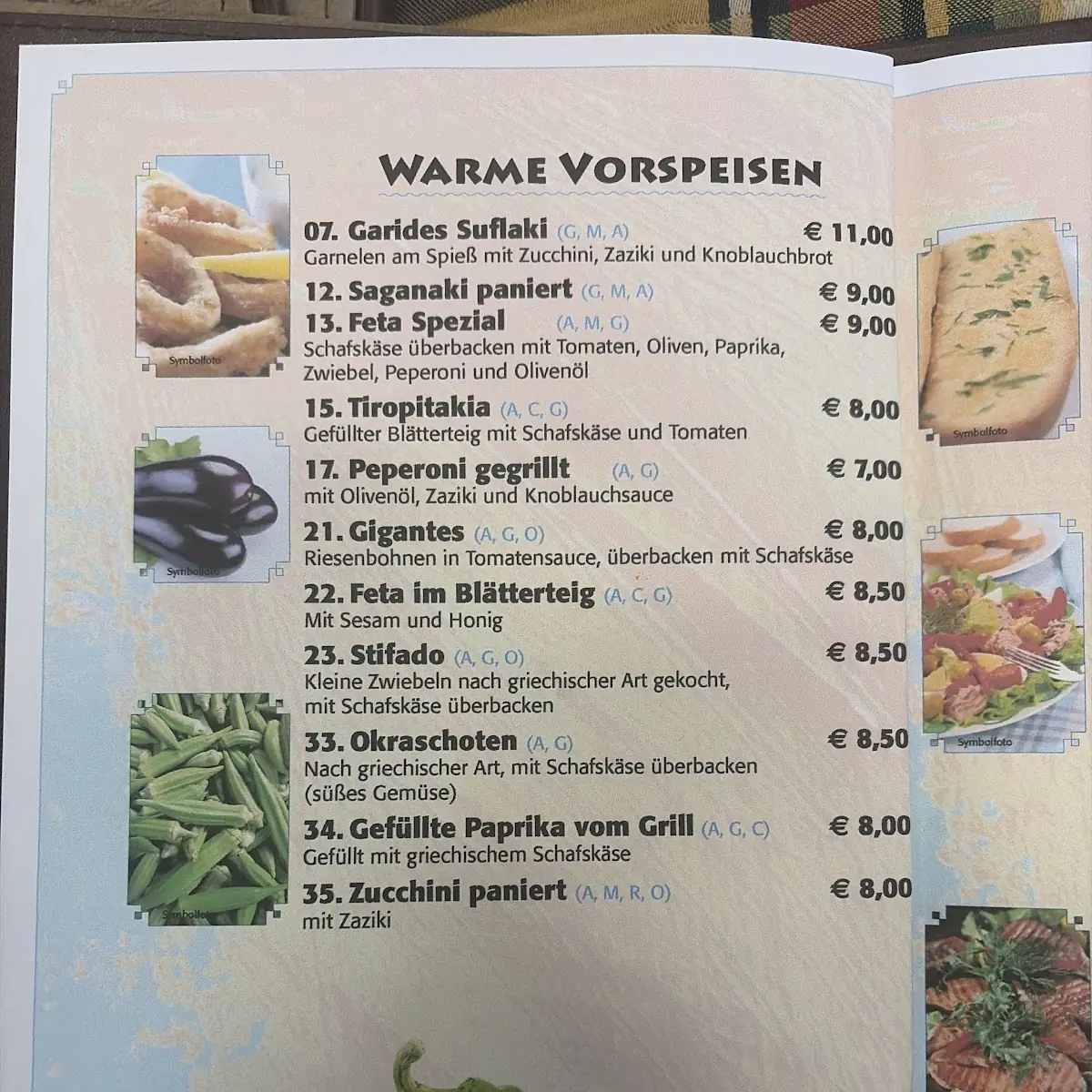 Speisekarte photo 1