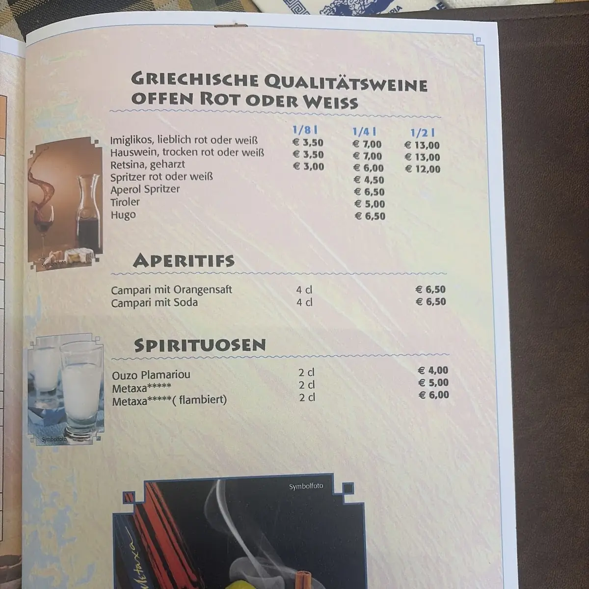 Speisekarte photo 5