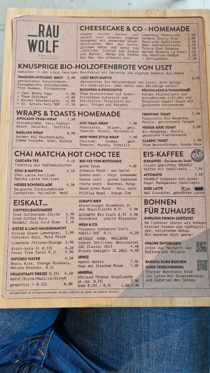 Speisekarte photo 5