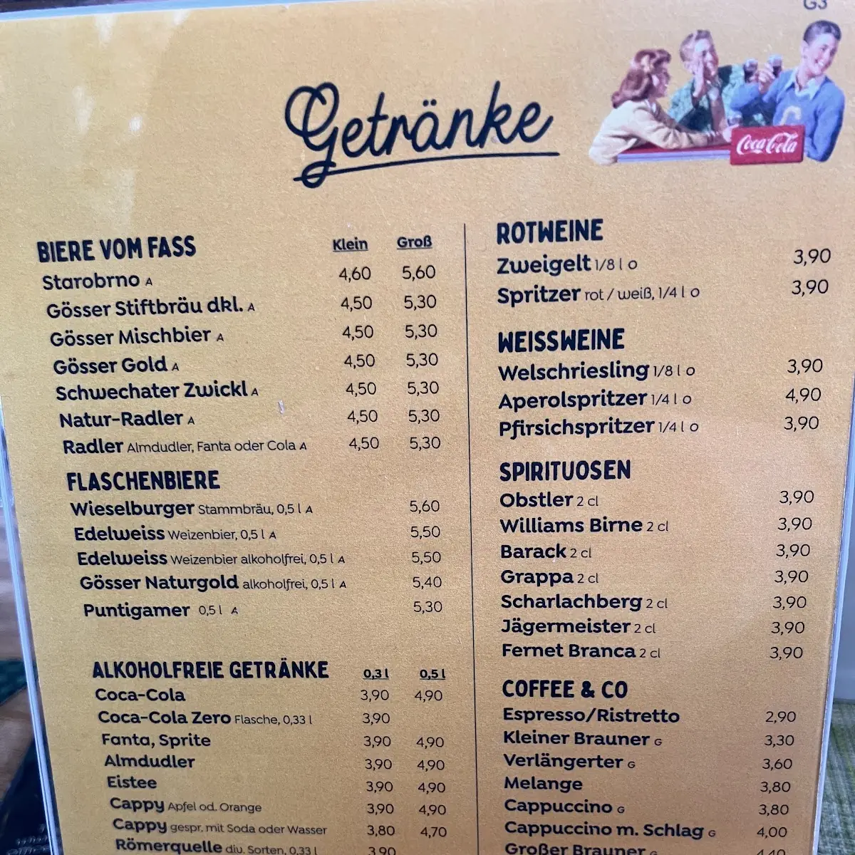 Speisekarte photo 1