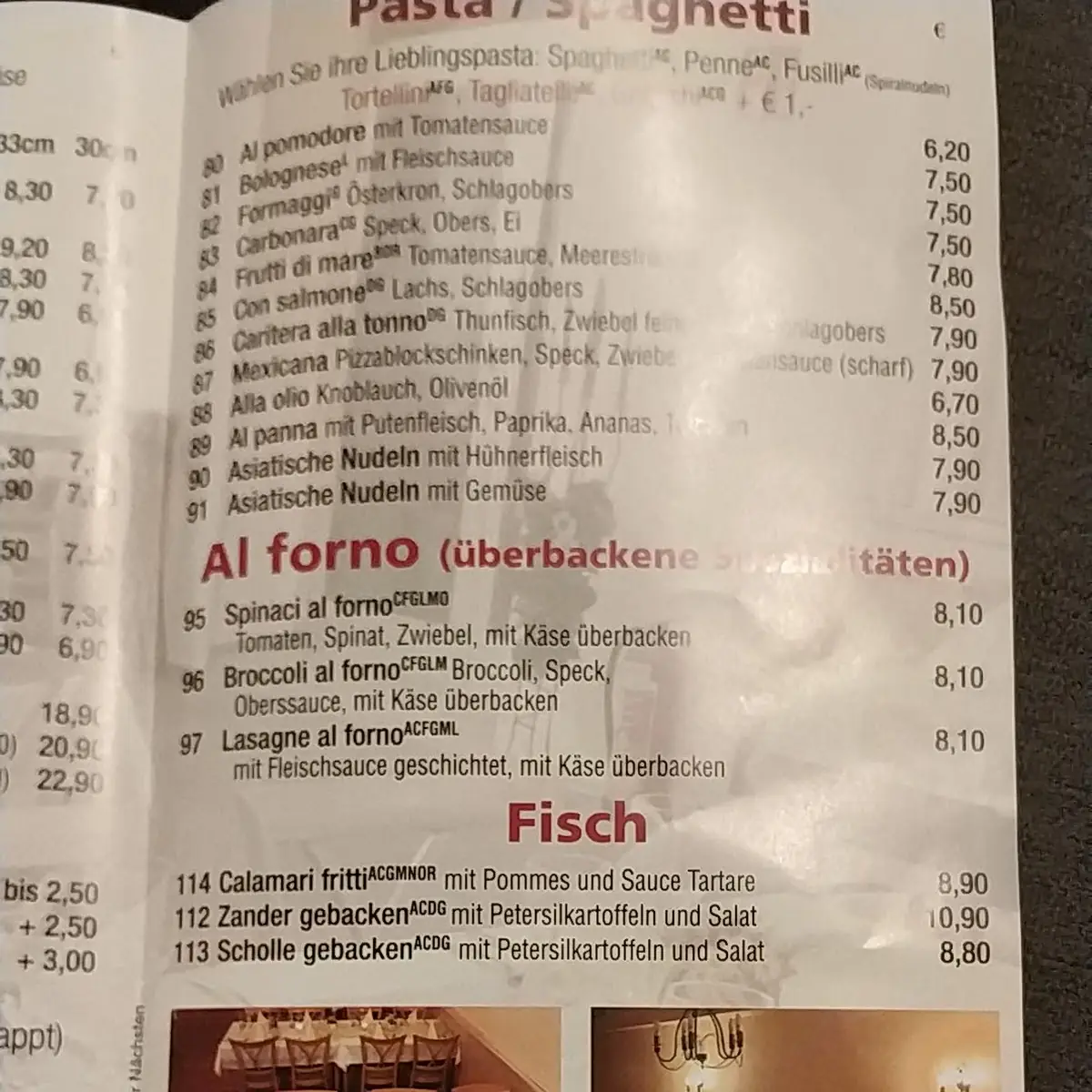 Speisekarte photo 5