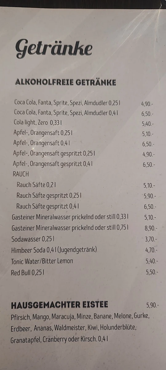 Speisekarte photo 5