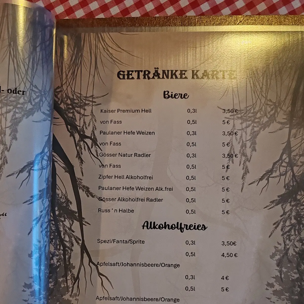 Speisekarte photo 8