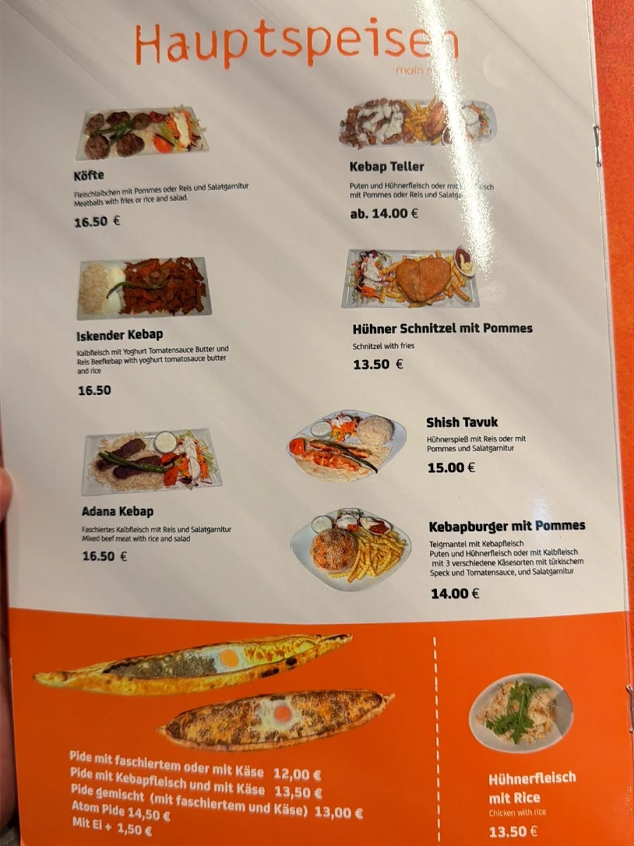 Speisekarte photo 1