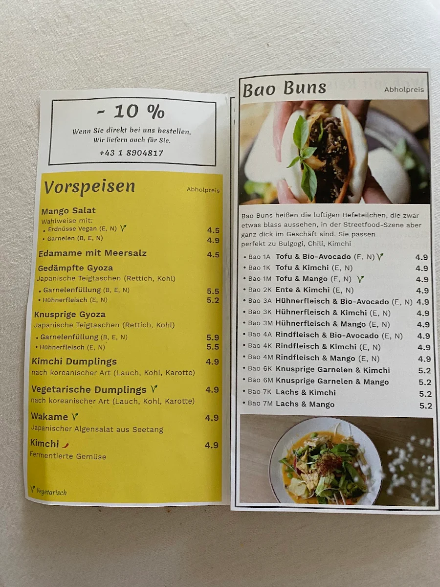 Speisekarte photo 1