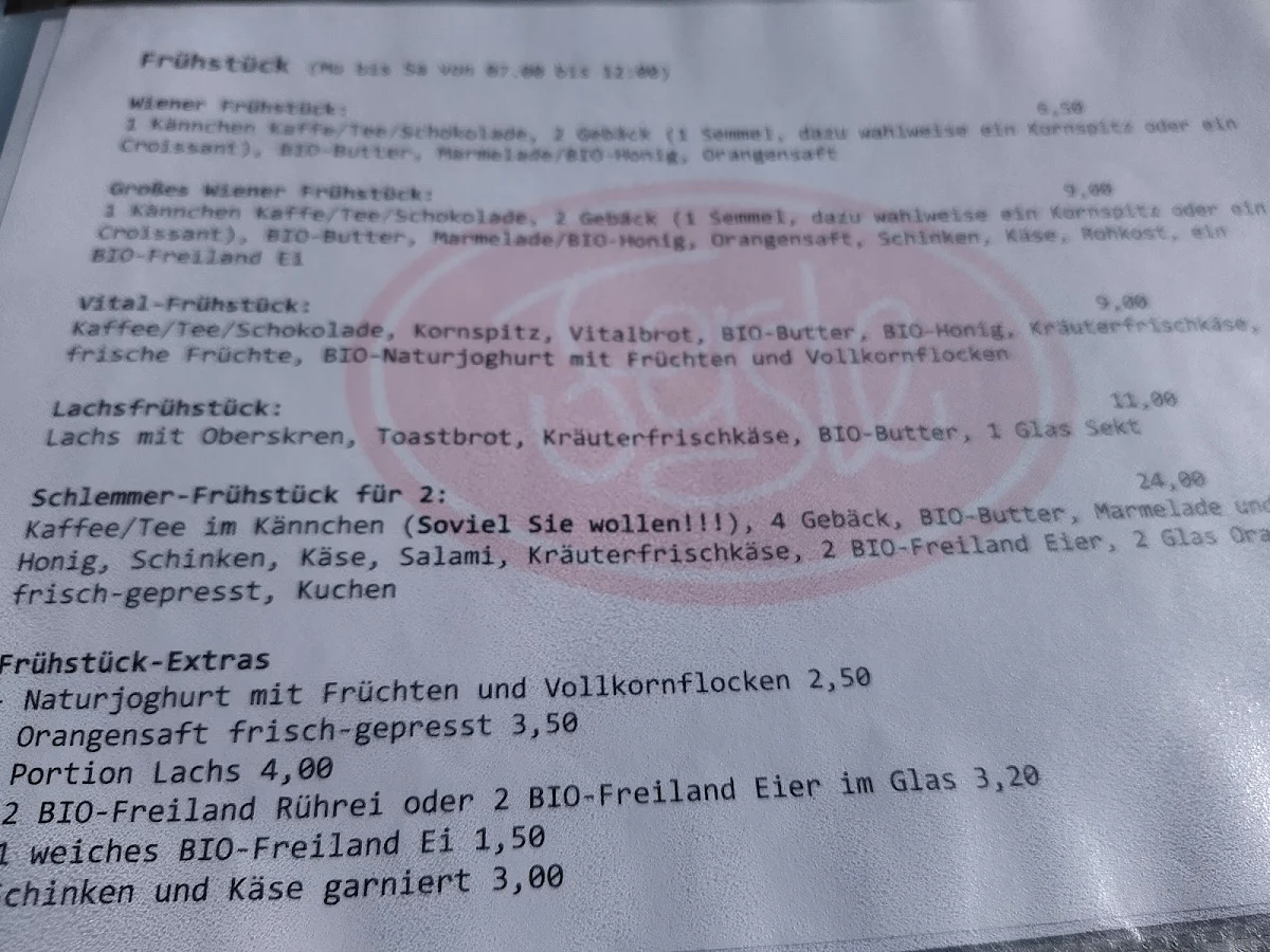 Speisekarte photo 1