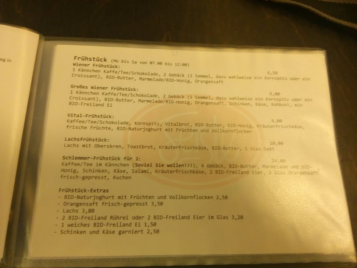 Speisekarte photo 2