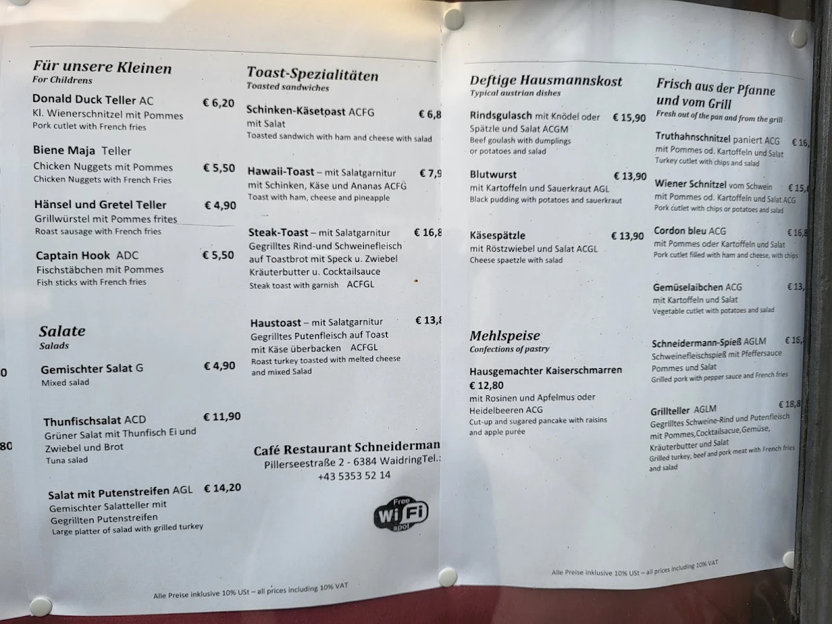 Speisekarte photo 6