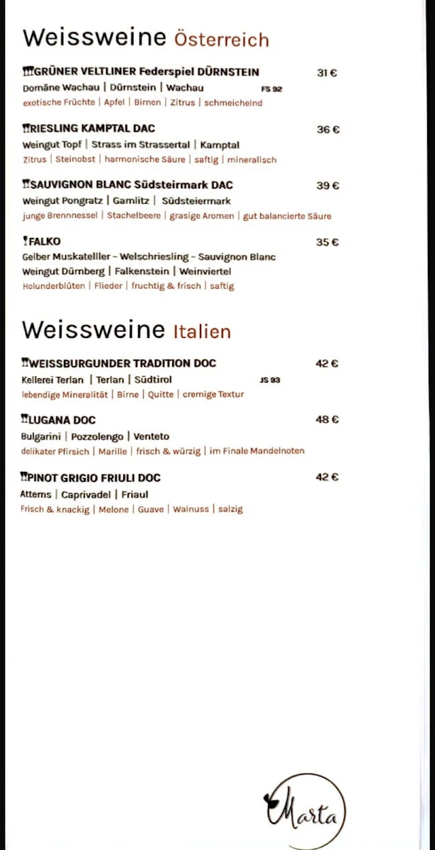 Speisekarte photo 2