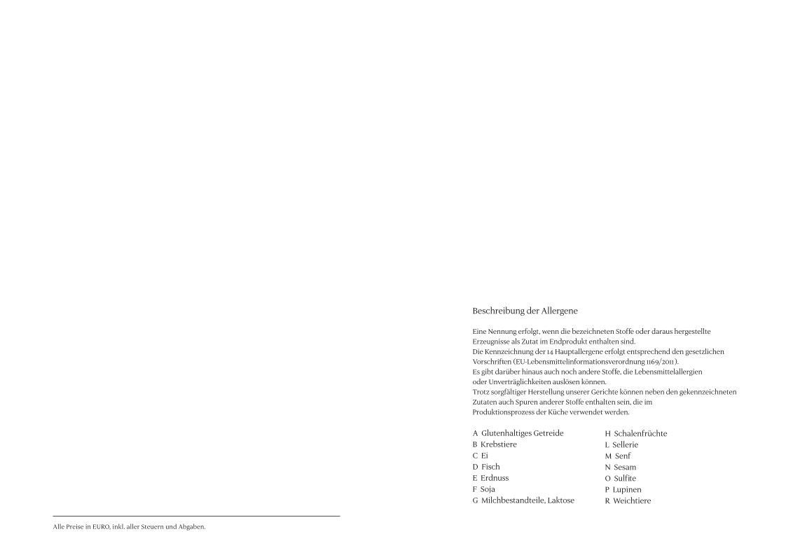 Speisekarte photo 5
